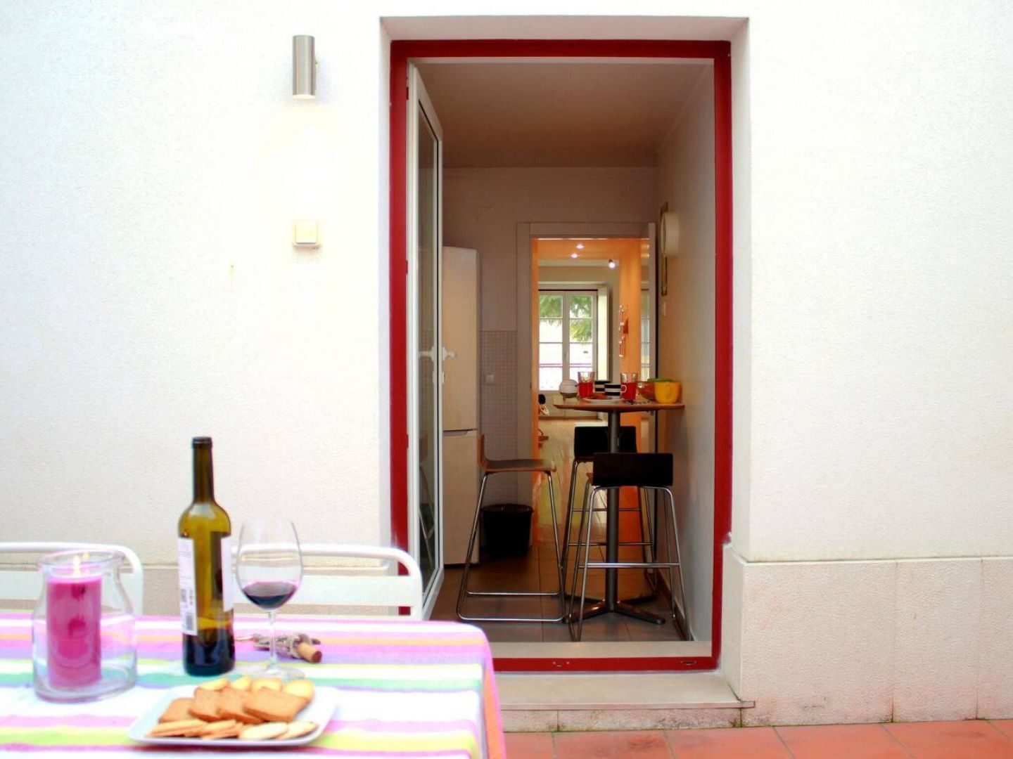 ALTIDO Modern 1-bed Apt with terrace, moments from São Bento Palace Lisboa Exterior foto